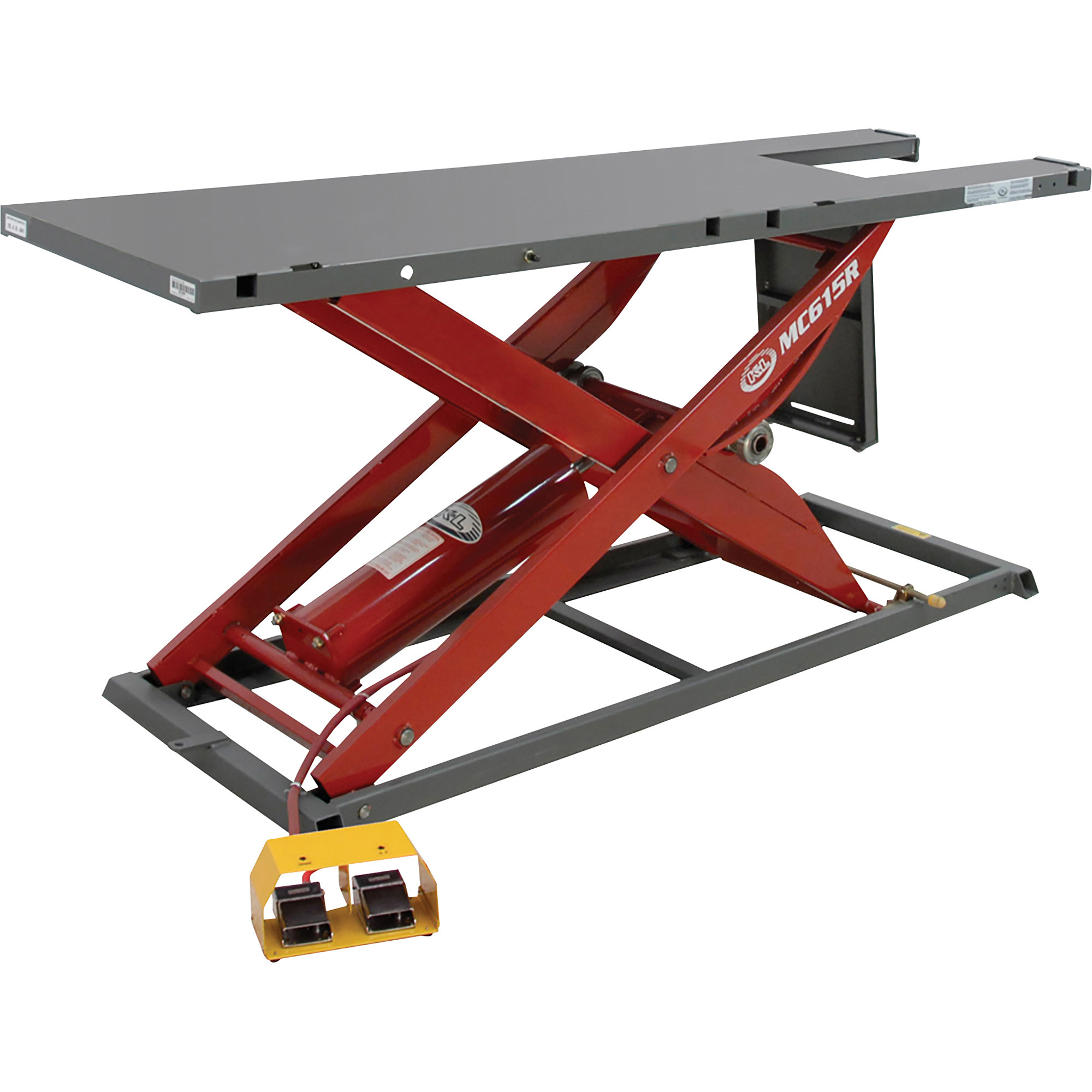 K&L Motorcycle Air Lift, 1000-Lb. Capacity, Red, Model# MC615R RED